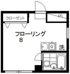 橋本ハイツの物件間取画像